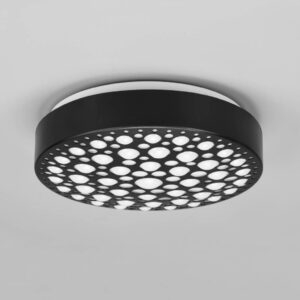 16405875-stropne-led-svetlo-chizu-285-cm-3-000k-cierna.jpg Stropné LED svetlo Chizu Ø 28,5 cm, 3 000K, čierna