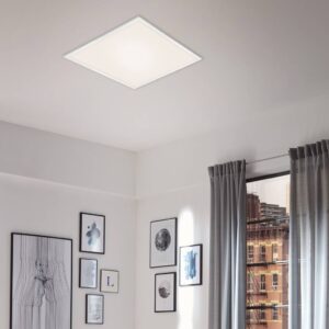 Stropné LED svetlo Link, stmieva, CCT, 59,5x59,5cm