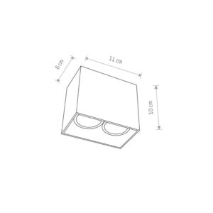 39821650-downlight-gap-v-hranatom-tvare-2-plamenove-cierna.jpg Downlight Gap v hranatom tvare 2-plameňové, čierna