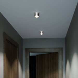 Puk! 80 One LED svetlá šošovka matná chróm matná