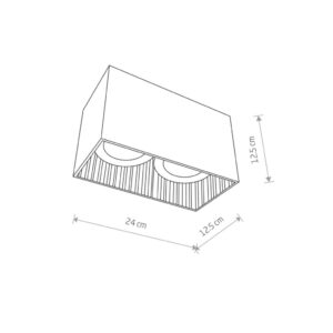 77283190-downlight-groove-2-plamenove-biela.jpg Downlight Groove, 2-plameňové, biela