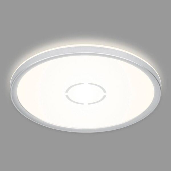 79918472-stropne-led-svietidlo-free-29-cm-striebro.jpg Stropné LED svietidlo Free, Ø 29 cm, striebro