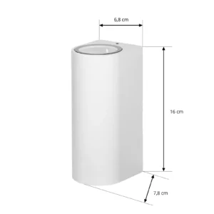 24002850-prios-tetje-vonkajsie-svietidlo-biela-okruhle-16cm.webp Prios Tetje vonkajšie svietidlo biela okrúhle 16cm