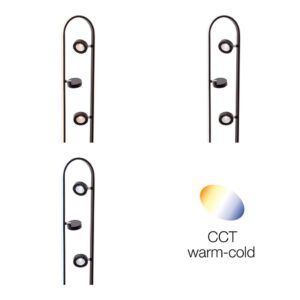 35768318-stojaca-led-lampa-nebeker-4-plamenova.jpg Stojaca LED lampa Nebeker, 4-plameňová