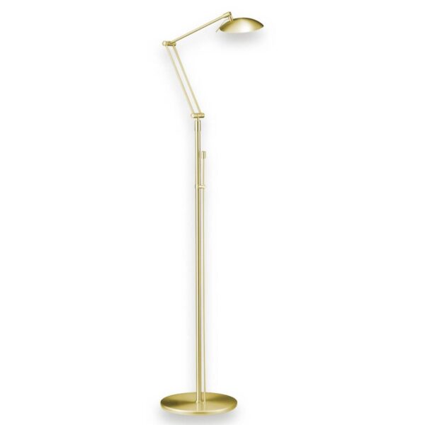 42117785-stojaca-led-lampa-curl-matna-mosadz.jpg Stojaca LED lampa Curl matná mosadz