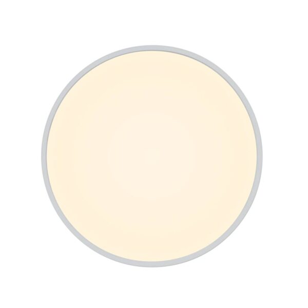 Stropné LED svetlo Oja Smart, biela, Ø 60 cm