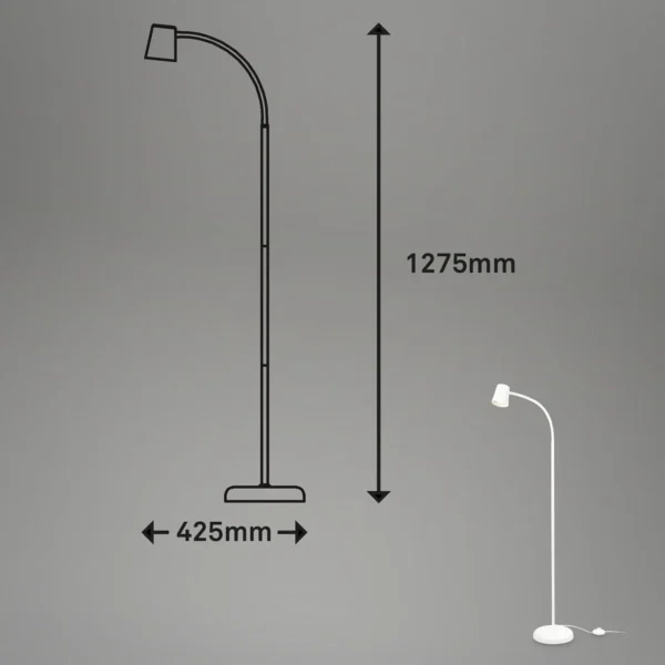 58016755-stojacia-lampa-skriva-nastavitelna-gu10-biela.webp Stojacia lampa Skriva, nastaviteľná, GU10, biela