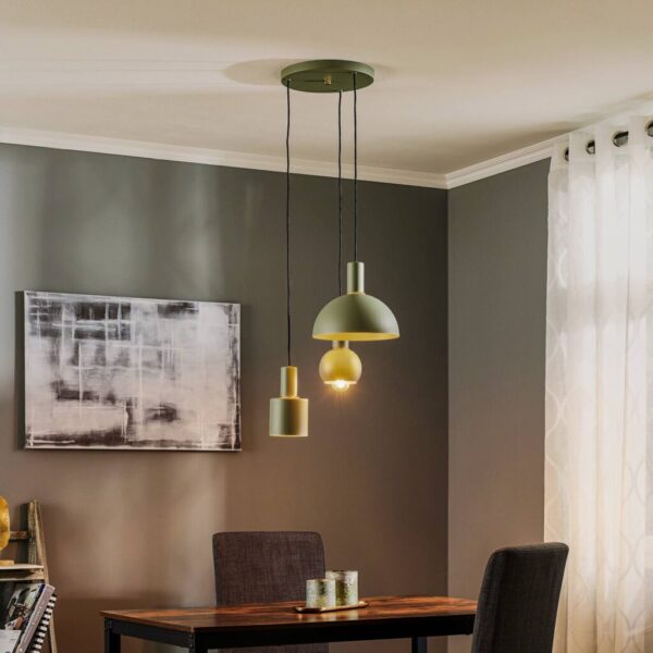 86108840-zavesna-lampa-selma-3-plamenova-zelena.jpg Závesná lampa Selma, 3-plameňová, zelená