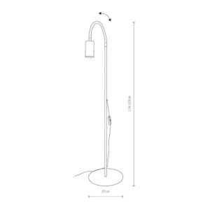 88051385-stojacia-lampa-eye-flex-s-ohybnym-ramenom-cierna.jpg Stojacia lampa Eye Flex s ohybným ramenom, čierna