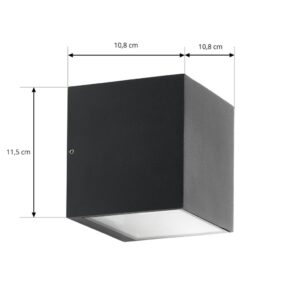 92792833-prios-tetje-svietidlo-cierna-hranate-115-cm.jpg Prios Tetje svietidlo čierna hranaté 11,5 cm