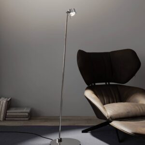 92975169-puk-80-floor-led-sosovky-cire-matne-chrm.jpg Puk! 80 Floor LED šošovky číre/matné, chróm