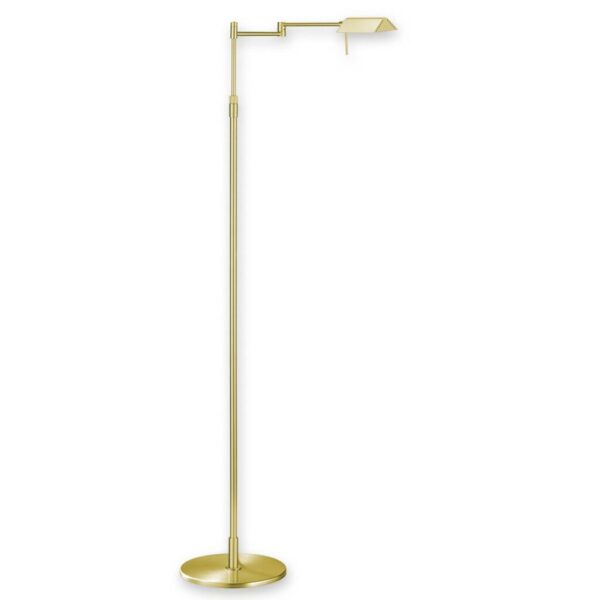 93552988-stojaca-led-lampa-finn-matna-mosadz.jpg Stojaca LED lampa FINN matná mosadz