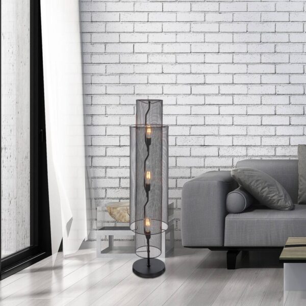 Stojacia lampa Augustin, 3-plameňová